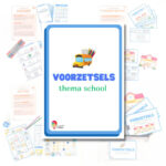 Voorzetsels - Thema school