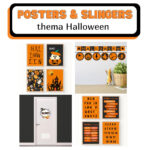 Posters & slingers - Halloween