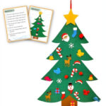 Vilten Kerstboom opdrachten volgen