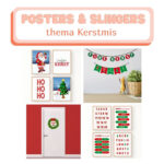 Posters & slingers - Kerst