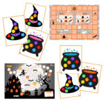 Lotto Halloween + 2 spelborden